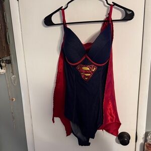 DC Comics Red and Blue Superhero Bra